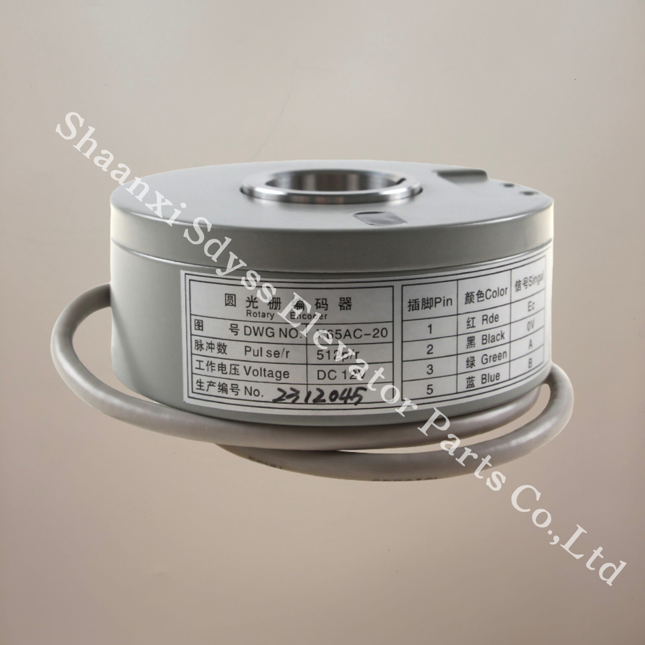Mitsubishi Elevator HOPE main unit rotary encoder X65AC-20 01 10 ...
