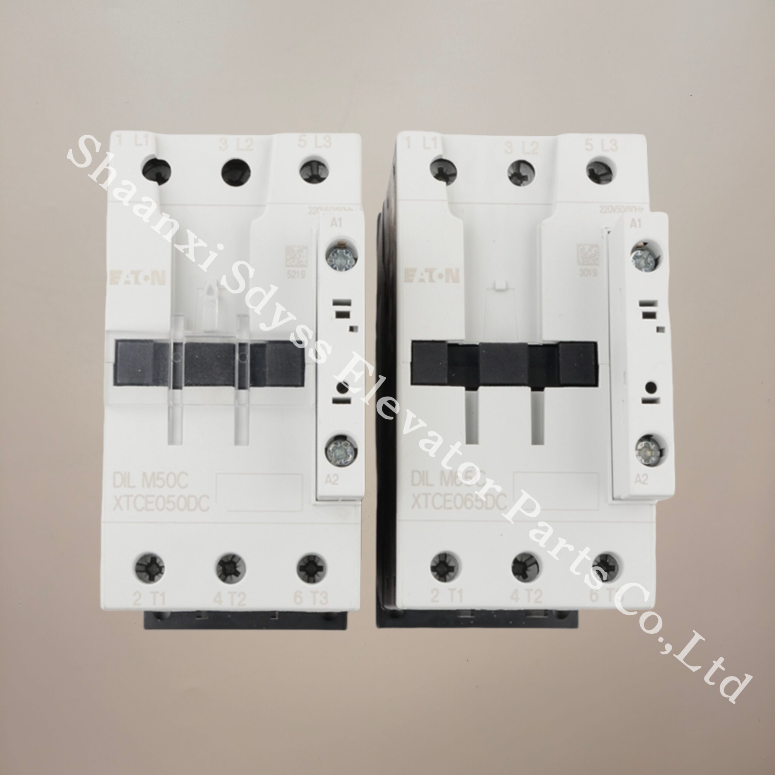 Elevator brake contactor Eaton Muehle DILM9-01C DILM50C auxiliary ...