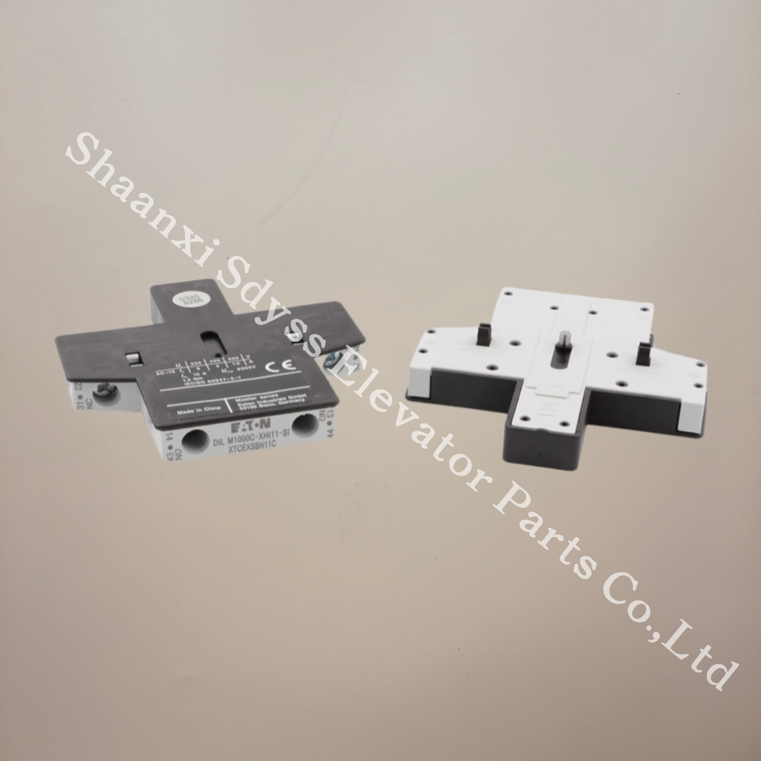 Elevator brake contactor Eaton Muehle DILM9-01C DILM50C auxiliary ...