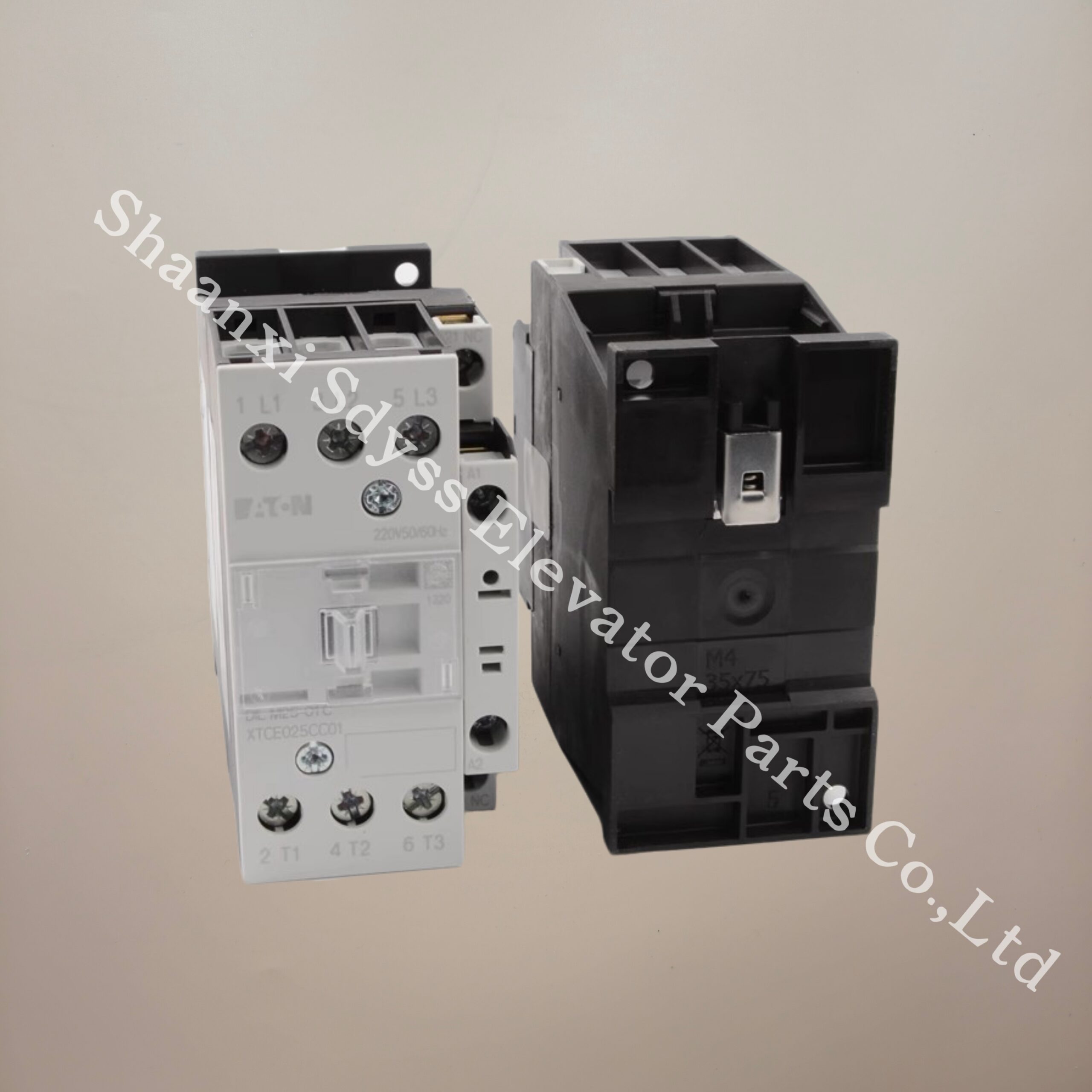 Elevator brake contactor Eaton Muehle DILM9-01C DILM50C auxiliary ...