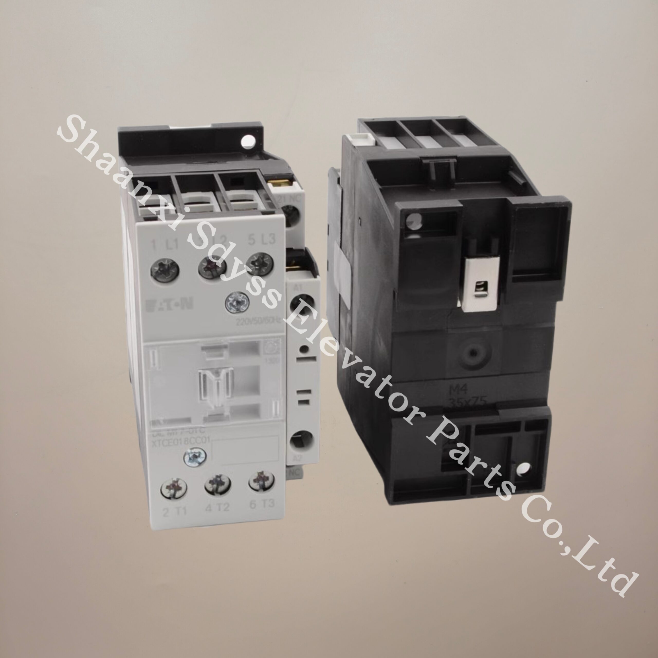 Elevator brake contactor Eaton Muehle DILM9-01C DILM50C auxiliary ...