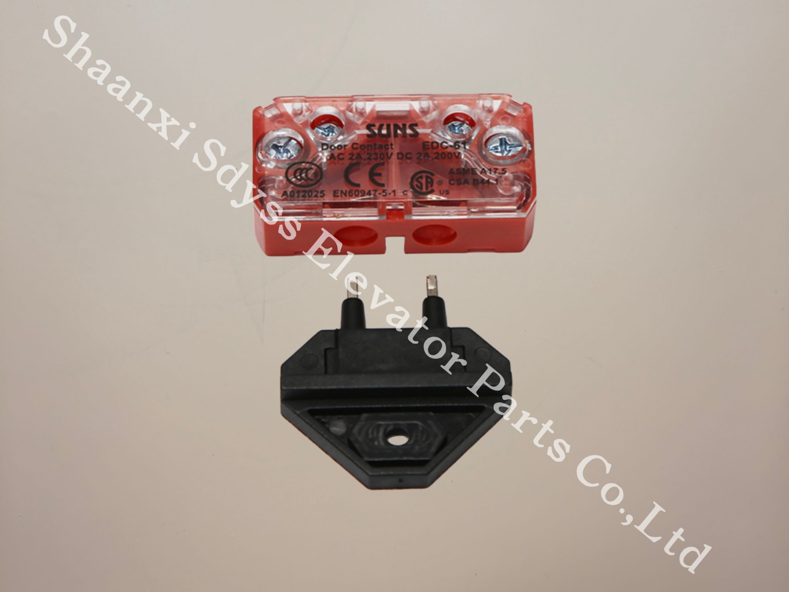 Elevator door lock contact EDC-61 door lock box is suitable for SDYSS ...