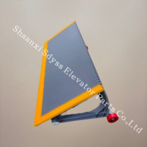 江中铝合金黑色梯级江中塑料边框梯级1000型扶梯梯级 (5)