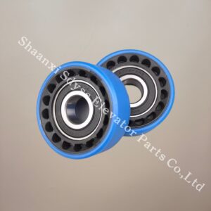 西子奥的斯XXAA290CY2扶梯梯级轮骨架轮76226203706204龙骨轮 (4)